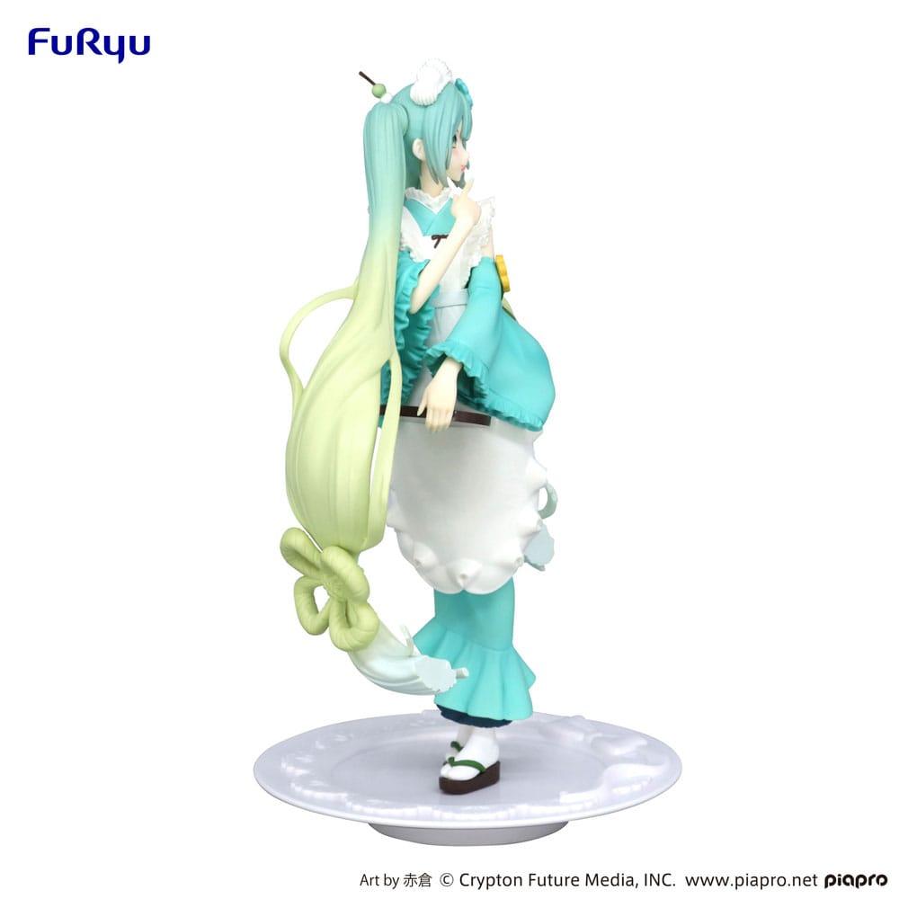 Hatsune Miku Exceed Creative PVC Statue Matcha Green Tea Parfait Mint Ver. 21 cm Prizefiguren Yokina