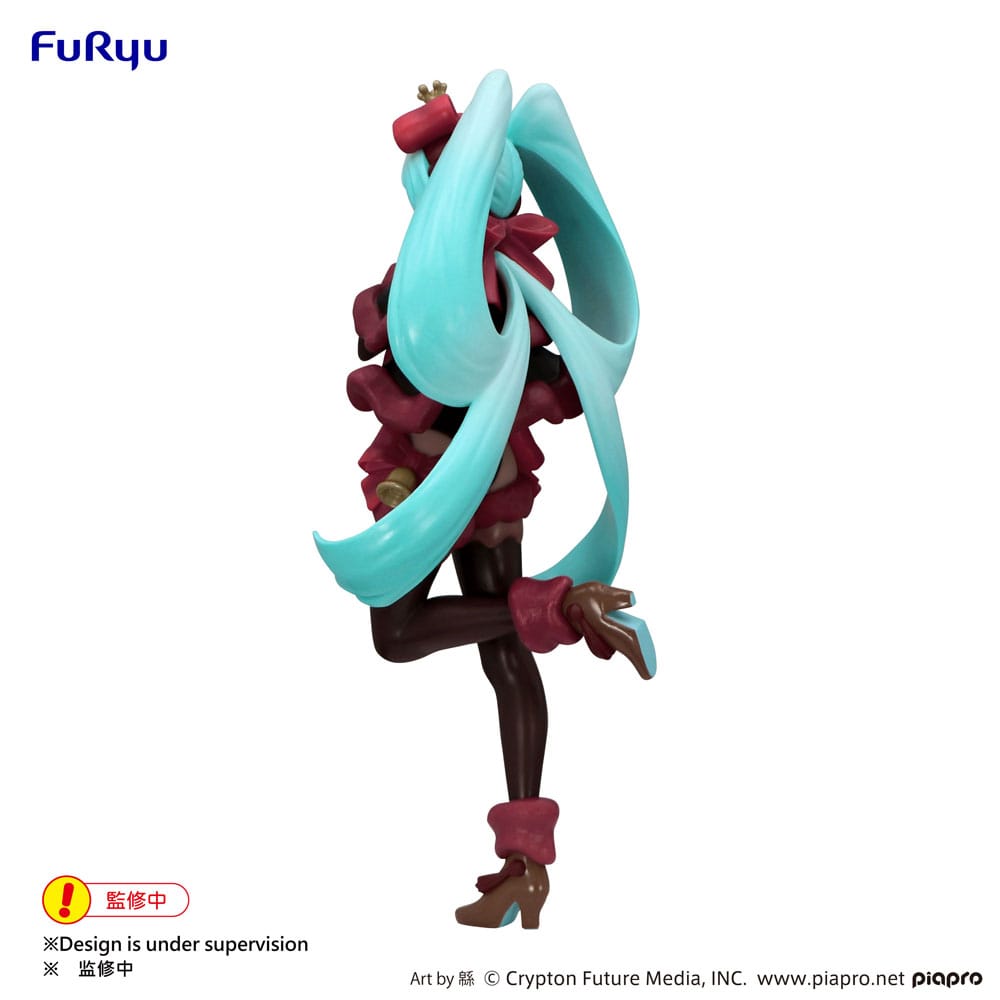 Hatsune Miku Exceed Creative PVC Statue SweetSweets Series Noel Raspberry Ver. 21 cm Prizefiguren Yokina