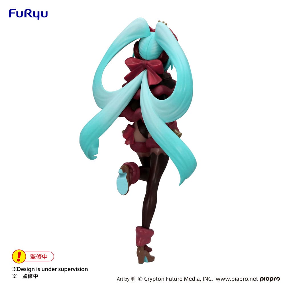 Hatsune Miku Exceed Creative PVC Statue SweetSweets Series Noel Raspberry Ver. 21 cm Prizefiguren Yokina