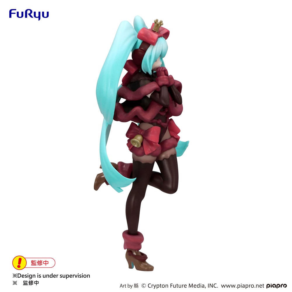 Hatsune Miku Exceed Creative PVC Statue SweetSweets Series Noel Raspberry Ver. 21 cm Prizefiguren Yokina