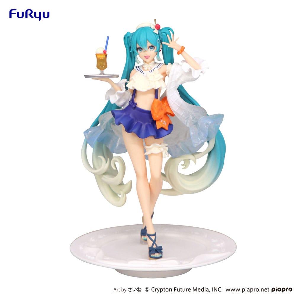 Hatsune Miku Exceed Creative PVC Statue SweetSweets Series Tropical Juice 17 cm Prizefiguren Yokina