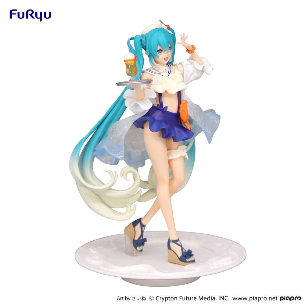 Hatsune Miku Exceed Creative PVC Statue SweetSweets Series Tropical Juice 17 cm Prizefiguren Yokina