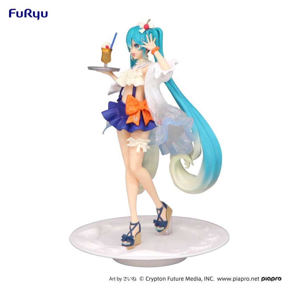 Hatsune Miku Exceed Creative PVC Statue SweetSweets Series Tropical Juice 17 cm Prizefiguren Yokina