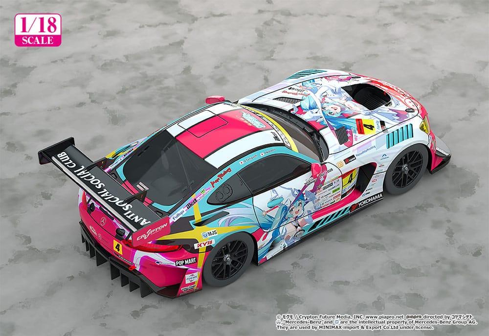 Hatsune Miku GT Project Fahrzeug 1/18 Hatsune Miku AMG 2024 Season Opening Ver. 26 cm Scalefiguren Yokina