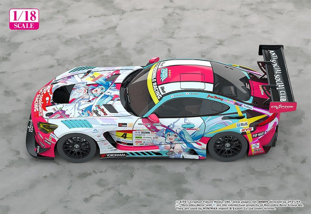 Hatsune Miku GT Project Fahrzeug 1/18 Hatsune Miku AMG 2024 Season Opening Ver. 26 cm Scalefiguren Yokina