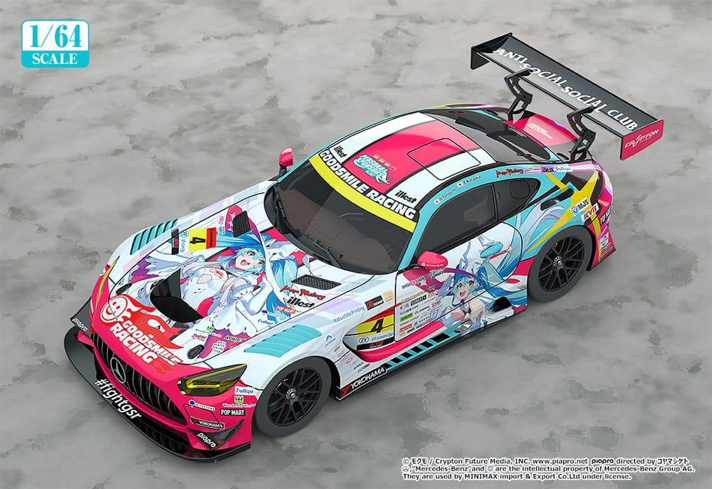 Hatsune Miku GT Project Fahrzeug 1/64 Hatsune Miku AMG 2024 Season Opening Ver. 7 cm Scalefiguren Yokina