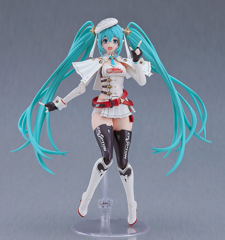 Hatsune Miku GT Project Plamatea Plastic Model Kit Racing Miku: 2023 Ver. 15 cm Figmas Yokina