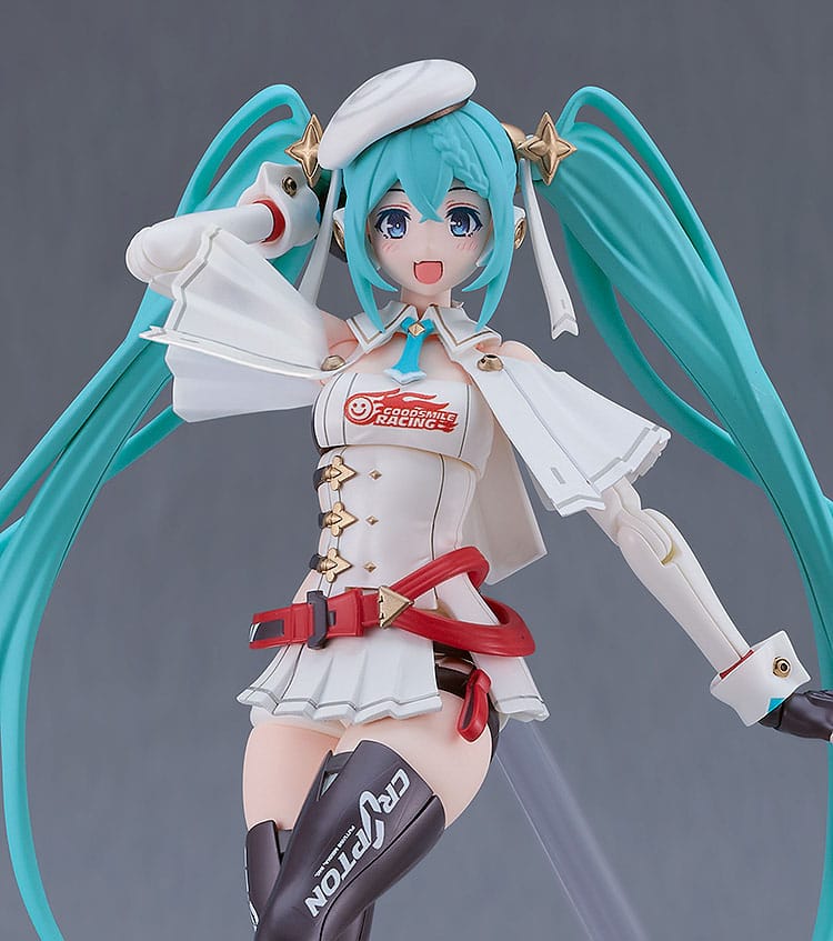Hatsune Miku GT Project Plamatea Plastic Model Kit Racing Miku: 2023 Ver. 15 cm Figmas Yokina