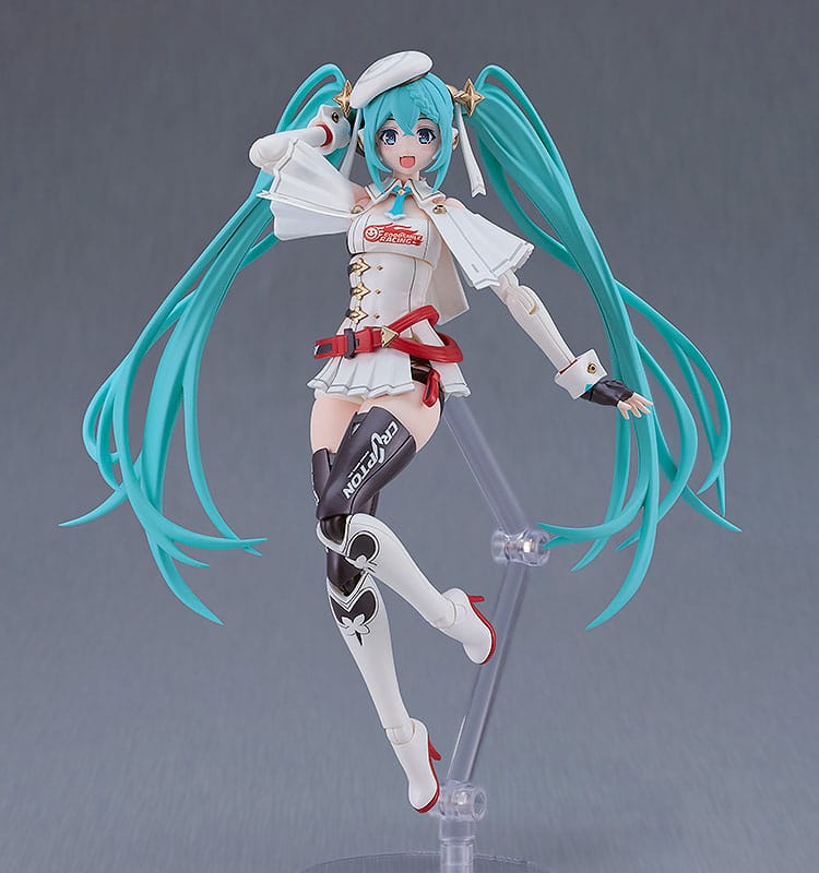 Hatsune Miku GT Project Plamatea Plastic Model Kit Racing Miku: 2023 Ver. 15 cm Figmas Yokina