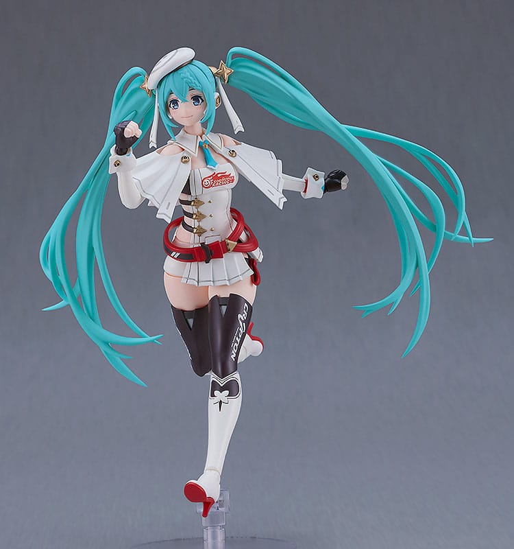 Hatsune Miku GT Project Plamatea Plastic Model Kit Racing Miku: 2023 Ver. 15 cm Figmas Yokina