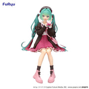 Hatsune Miku Noodle Stopper PVC Statue Autumn Date Pink Color Ver. 14 cm Prizefiguren Yokina