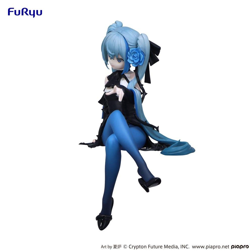 Hatsune Miku Noodle Stopper PVC Statue Blue Rose Ver. 14 cm Prizefiguren Yokina
