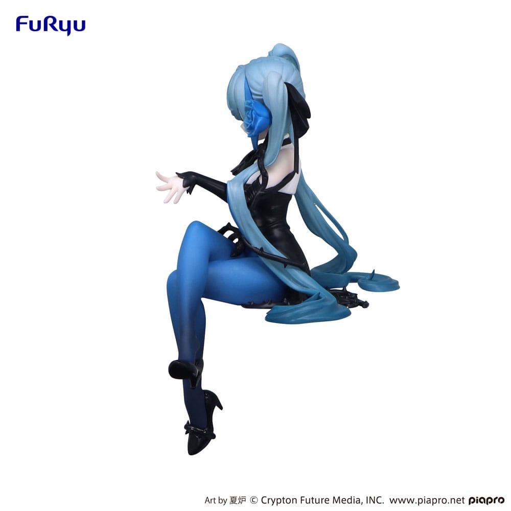 Hatsune Miku Noodle Stopper PVC Statue Blue Rose Ver. 14 cm Prizefiguren Yokina
