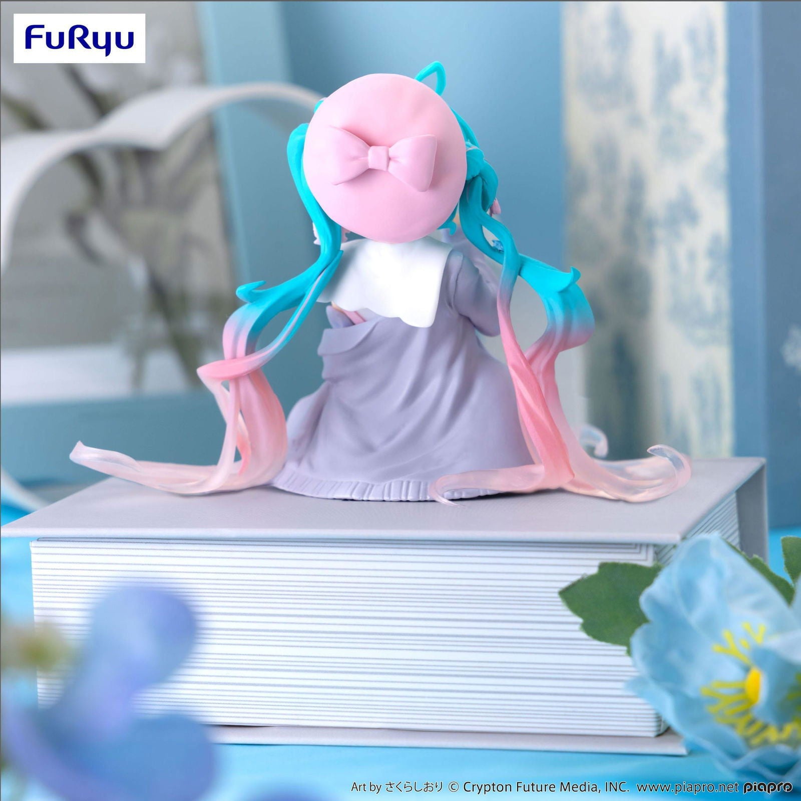 Hatsune Miku Noodle Stopper PVC Statue Love Sailor Grey Color Ver. 13 cm Prizefiguren Yokina