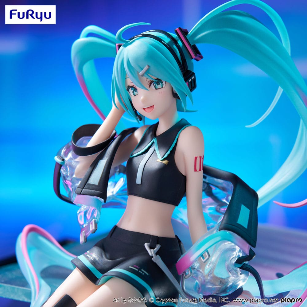Hatsune Miku Noodle Stopper PVC Statue Neon Cyber 16 cm Prizefiguren Yokina