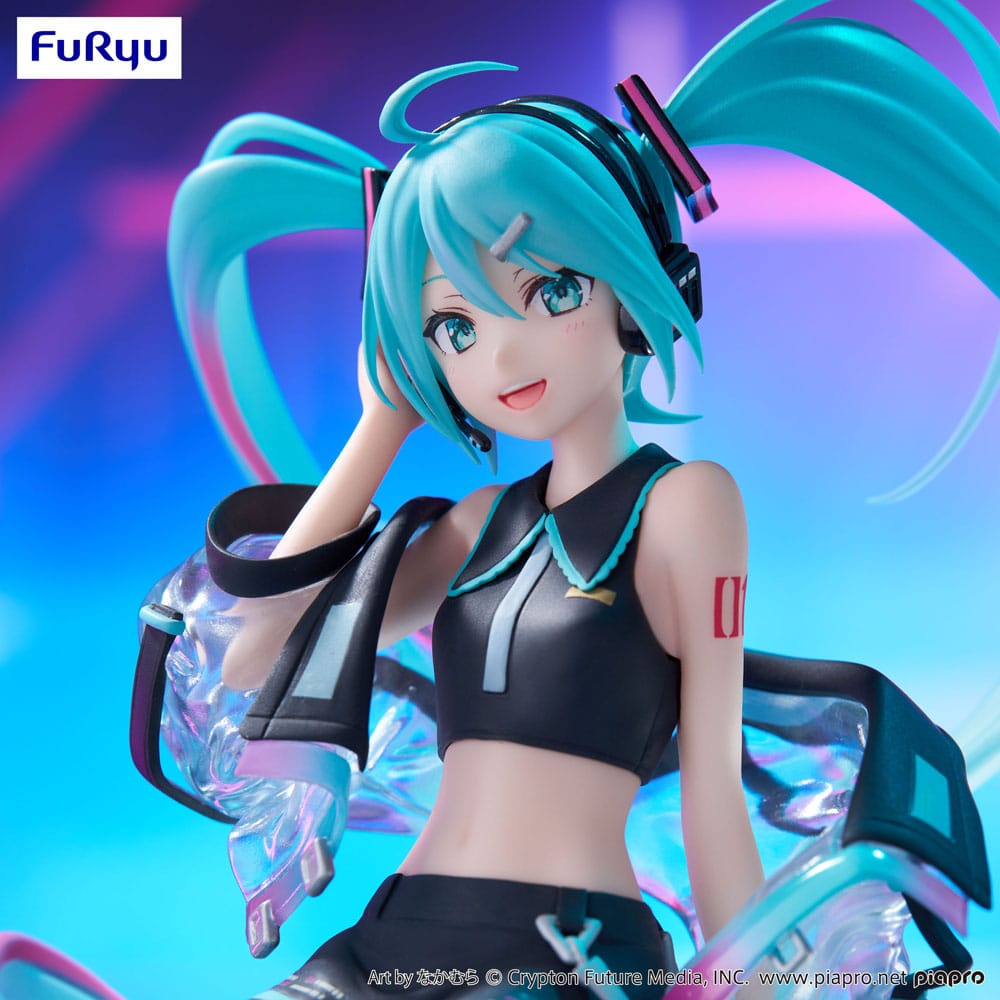 Hatsune Miku Noodle Stopper PVC Statue Neon Cyber 16 cm Prizefiguren Yokina