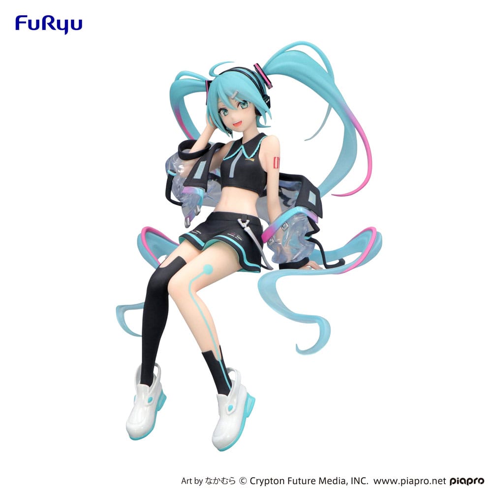 Hatsune Miku Noodle Stopper PVC Statue Neon Cyber 16 cm Prizefiguren Yokina