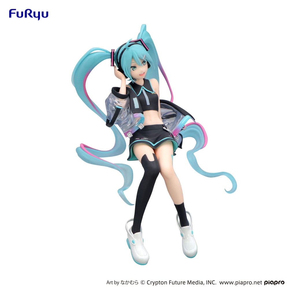 Hatsune Miku Noodle Stopper PVC Statue Neon Cyber 16 cm Prizefiguren Yokina