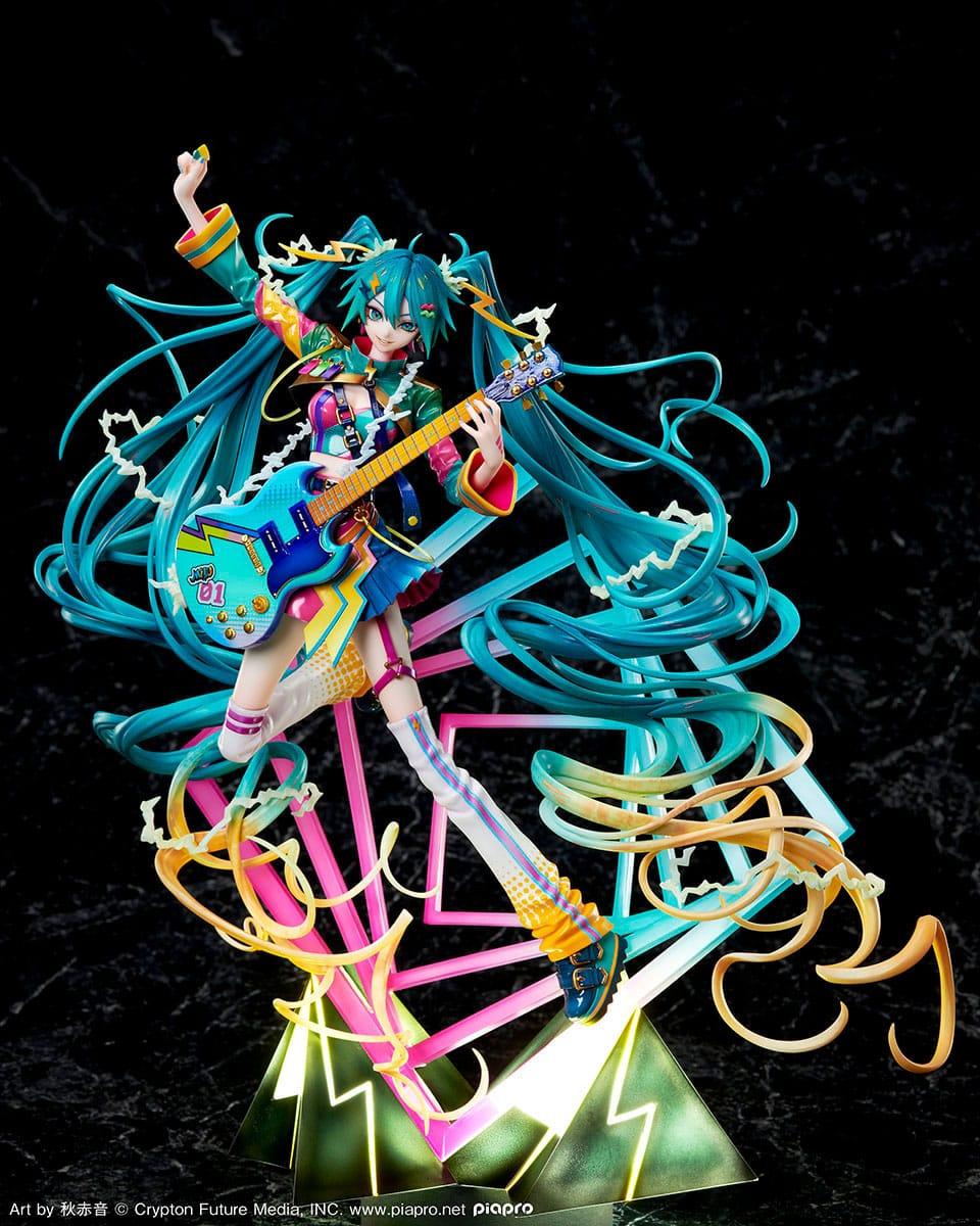 Hatsune Miku PVC Statue 1/7 Japan Tour 2023 Thunderbolt 32 cm Scalefiguren Yokina