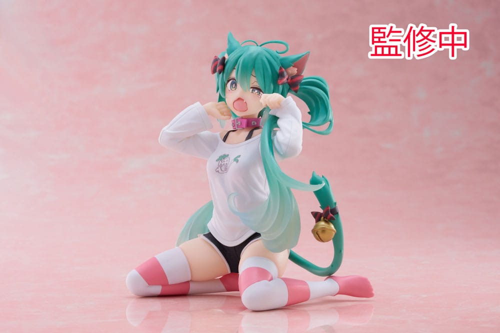 Hatsune Miku PVC Statue Desktop Cute Figure Hatsune Miku Cute 13 cm Prizefiguren Yokina