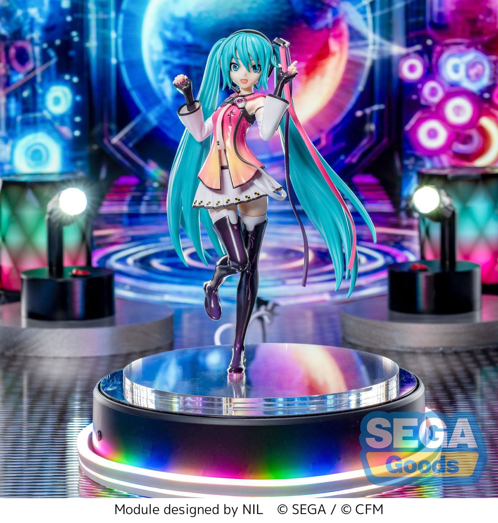 Hatsune Miku Series Luminasta PVC Statue Project DIVA MEGA39's Hatsune Miku - Star Voice 18 cm Prizefiguren Yokina