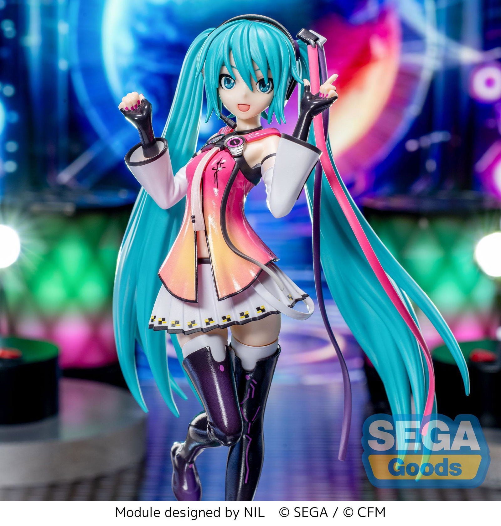 Hatsune Miku Series Luminasta PVC Statue Project DIVA MEGA39's Hatsune Miku - Star Voice 18 cm Prizefiguren Yokina