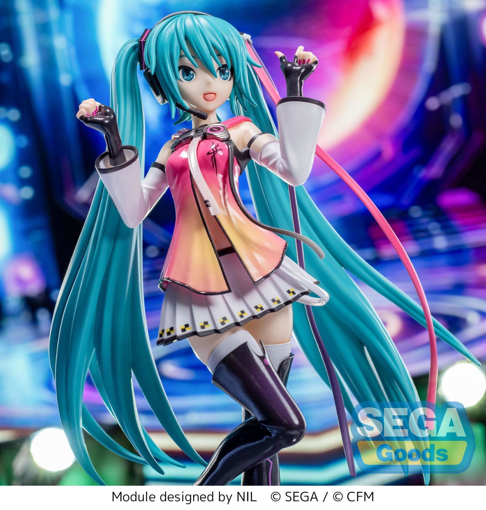 Hatsune Miku Series Luminasta PVC Statue Project DIVA MEGA39's Hatsune Miku - Star Voice 18 cm Prizefiguren Yokina