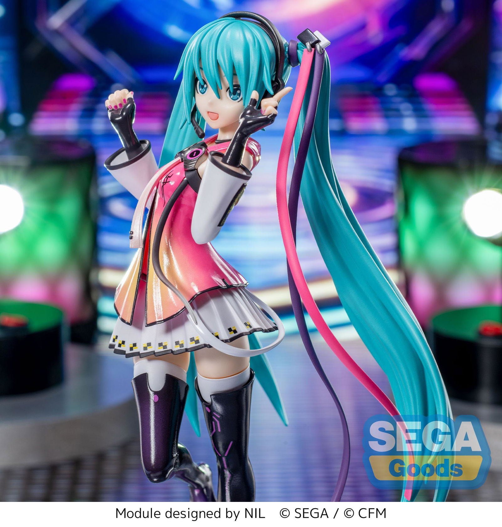 Hatsune Miku Series Luminasta PVC Statue Project DIVA MEGA39's Hatsune Miku - Star Voice 18 cm Prizefiguren Yokina