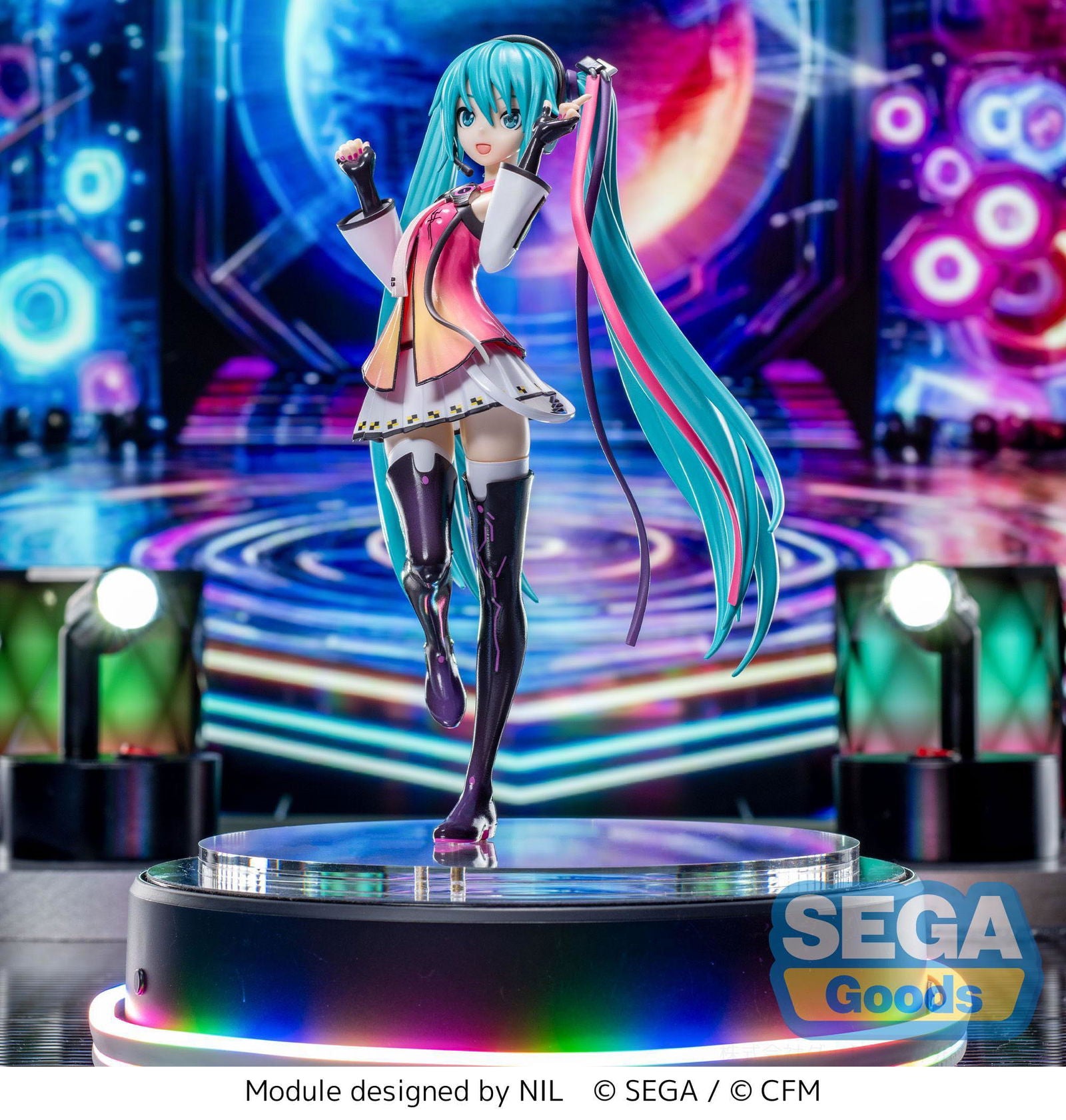 Hatsune Miku Series Luminasta PVC Statue Project DIVA MEGA39's Hatsune Miku - Star Voice 18 cm Prizefiguren Yokina
