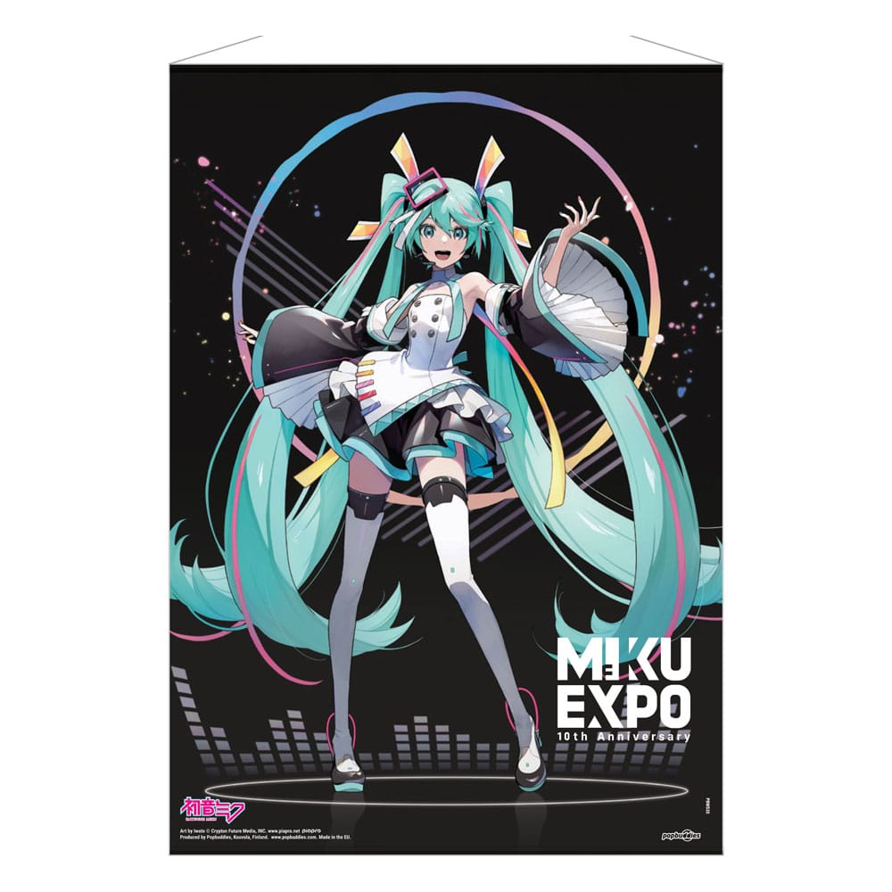 Hatsune Miku Wandrolle Miku Expo 10th Anniversary Limited Edition 50 x 70 cm Wandrolle Yokina