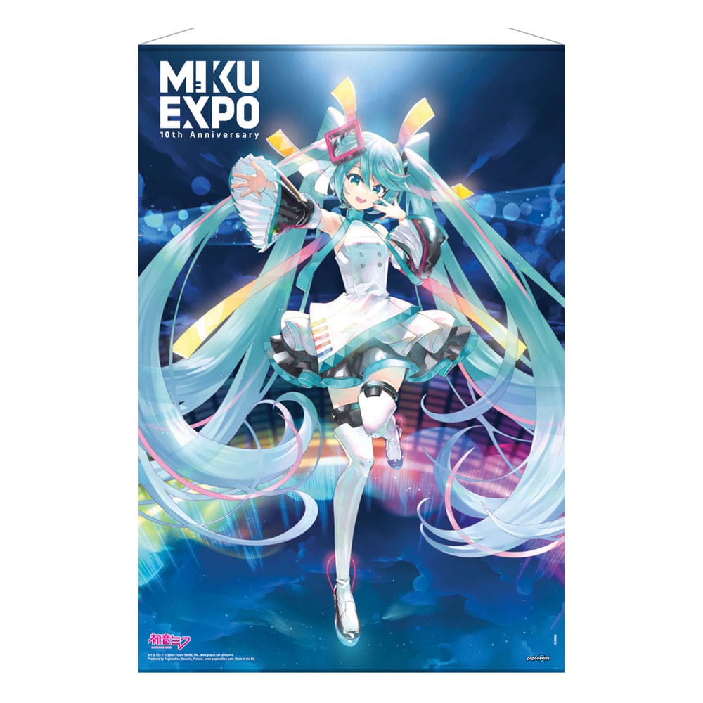 Hatsune Miku Wandrolle Miku Expo 10th Anniversary Limited Edition 61 x 91 cm Wandrolle Yokina
