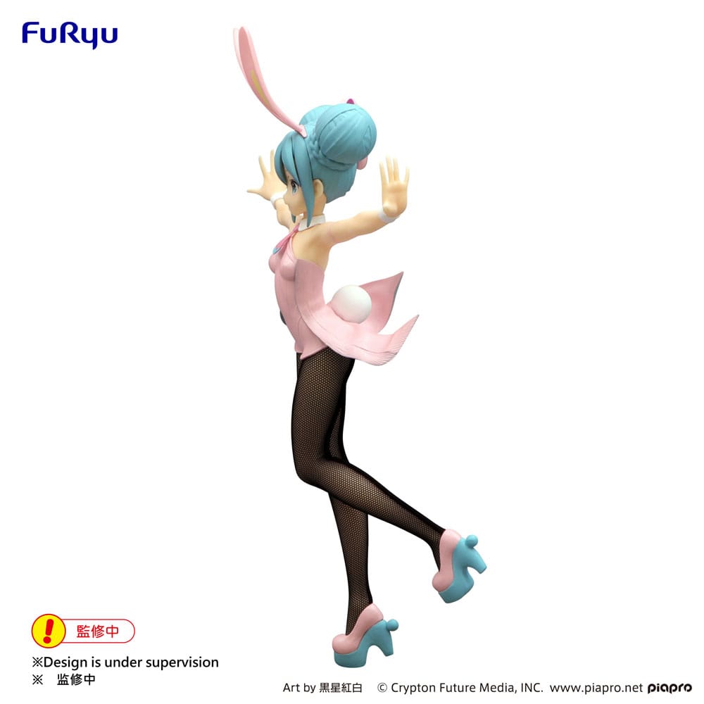 Hatsune Miku Wink Pearl Pink Color Ver. BiCute Bunnies PVC Statue 30 cm Hatsune Miku Prizefiguren Yokina