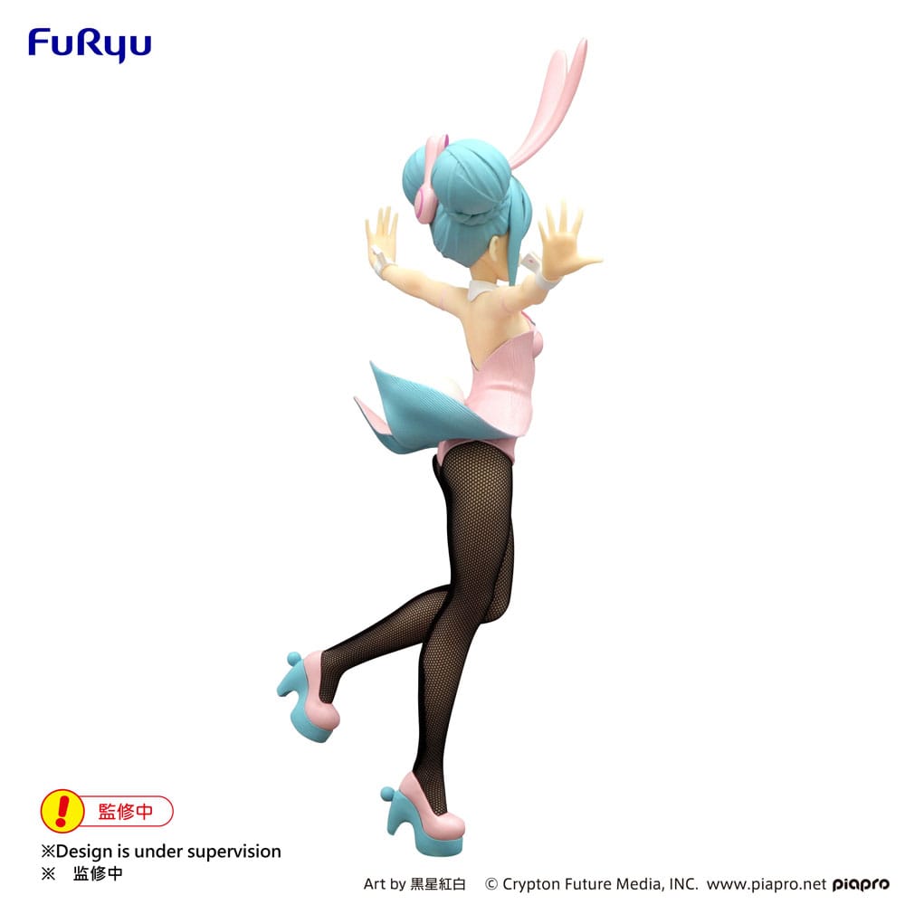 Hatsune Miku Wink Pearl Pink Color Ver. BiCute Bunnies PVC Statue 30 cm Hatsune Miku Prizefiguren Yokina