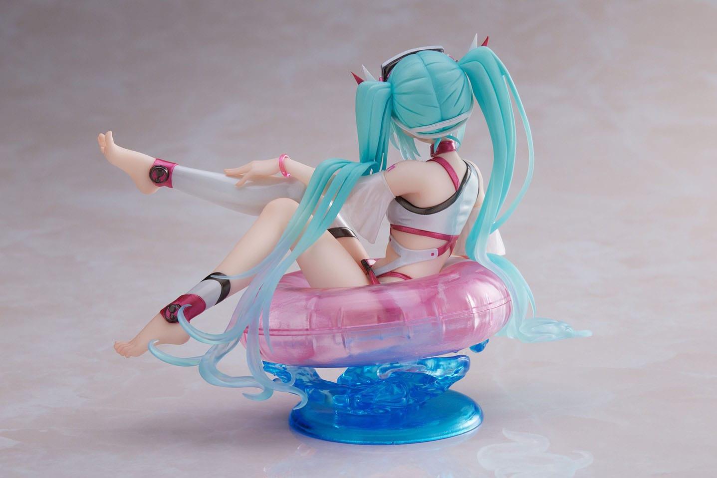 Hatsune Miku Wonderland PVC Statue Aqua Float Girls Hatsune Miku Reissue 18 cm Prizefiguren Yokina