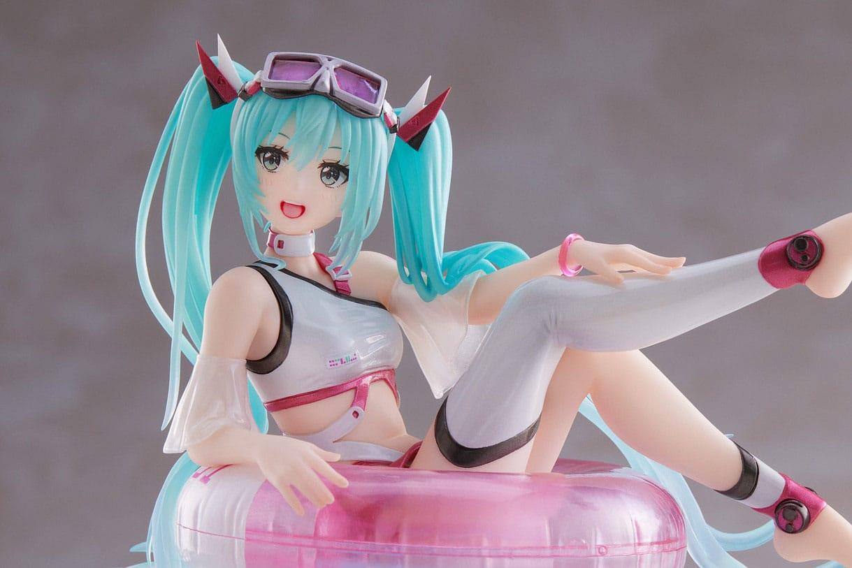 Hatsune Miku Wonderland PVC Statue Aqua Float Girls Hatsune Miku Reissue 18 cm Prizefiguren Yokina