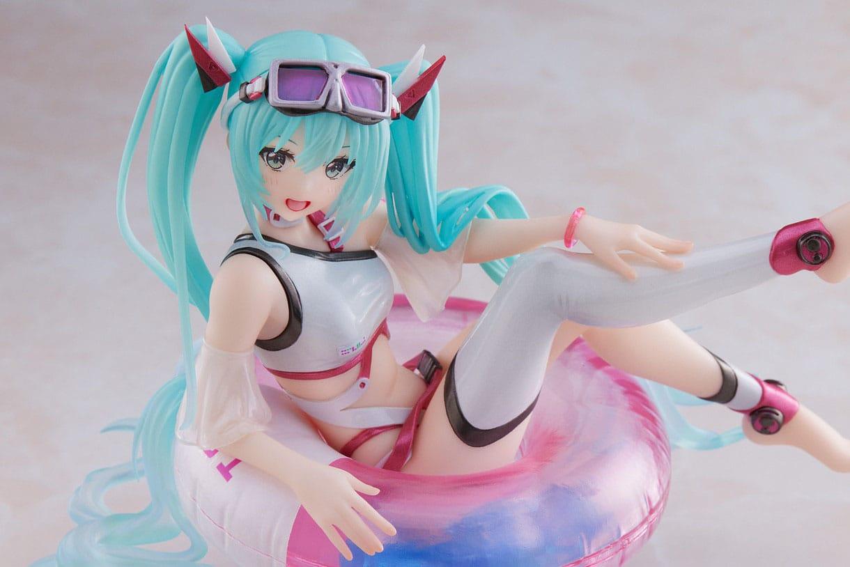 Hatsune Miku Wonderland PVC Statue Aqua Float Girls Hatsune Miku Reissue 18 cm Prizefiguren Yokina