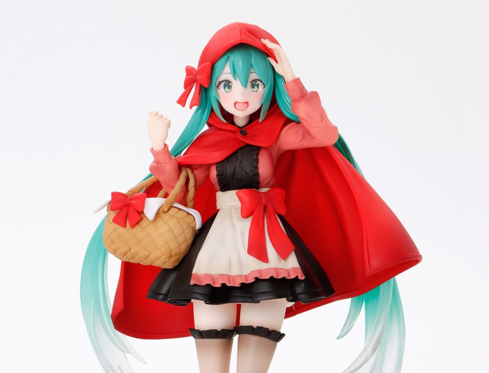 Hatsune Miku Wonderland PVC Statue Little Red Riding Hood 18 cm Prizefiguren Yokina