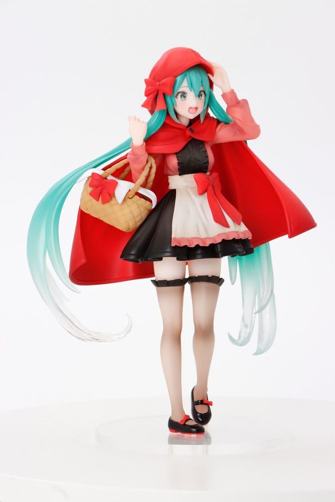 Hatsune Miku Wonderland PVC Statue Little Red Riding Hood 18 cm Prizefiguren Yokina
