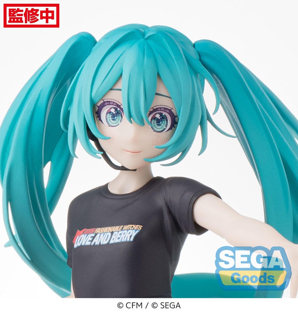 Hatsune Miku x Love and Berry Dress Up and Dance! Desktop x Decorate Collections PVC Statue Hatsune Miku Berry Costume Ver. 17 cm Prizefiguren Yokina