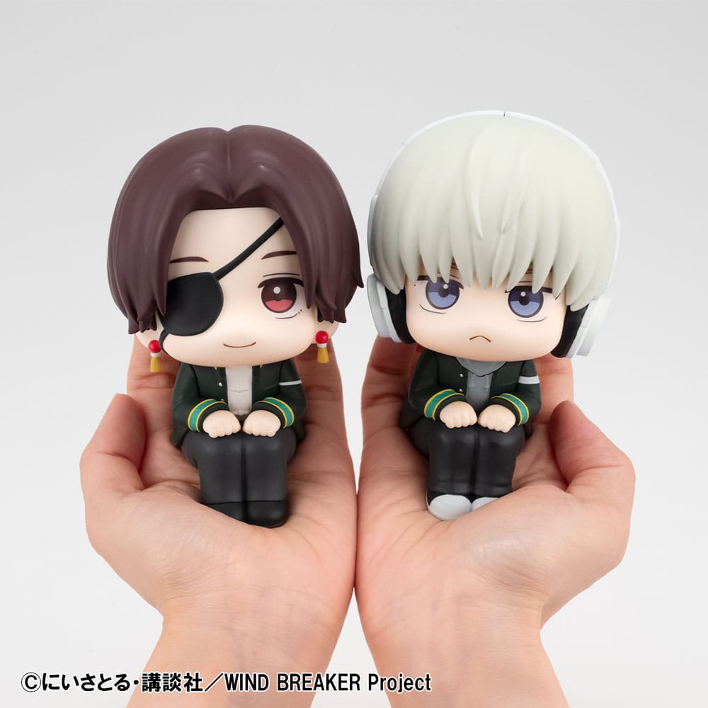 Hayato Suo & Ren Kaji Look Up (with gift) PVC Statue 11 cm Wind Breaker Adventure Prizefiguren Yokina