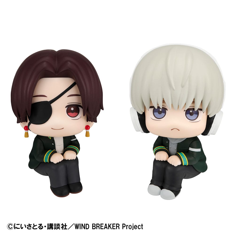 Hayato Suo & Ren Kaji Look Up (with gift) PVC Statue 11 cm Wind Breaker Adventure Prizefiguren Yokina
