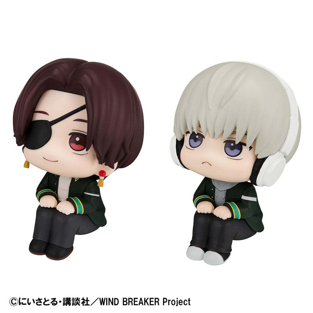 Hayato Suo & Ren Kaji Look Up (with gift) PVC Statue 11 cm Wind Breaker Adventure Prizefiguren Yokina