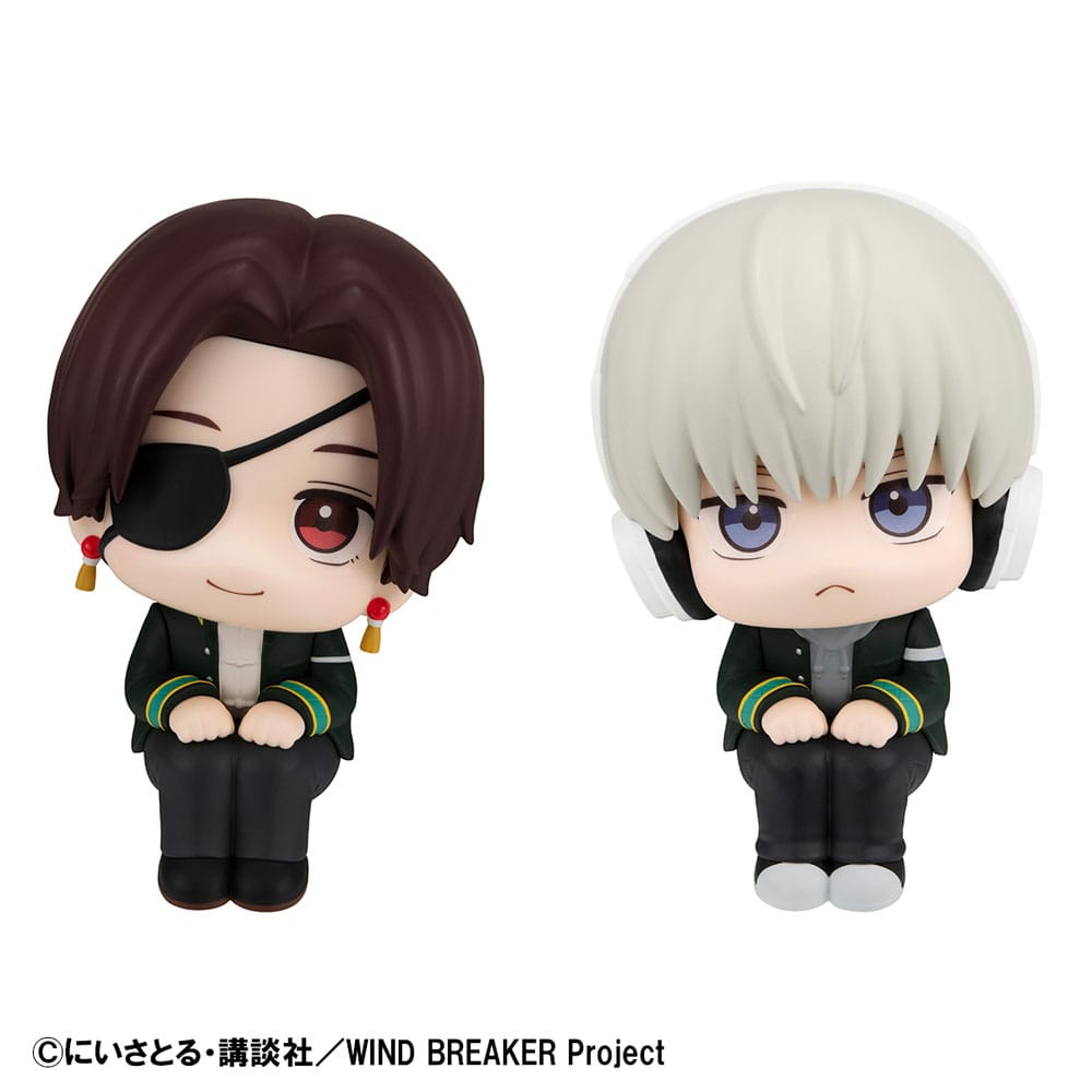Hayato Suo & Ren Kaji Look Up (with gift) PVC Statue 11 cm Wind Breaker Adventure Prizefiguren Yokina