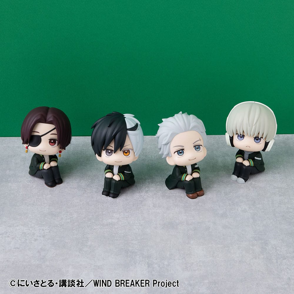 Hayato Suo & Ren Kaji Look Up (with gift) PVC Statue 11 cm Wind Breaker Adventure Prizefiguren Yokina