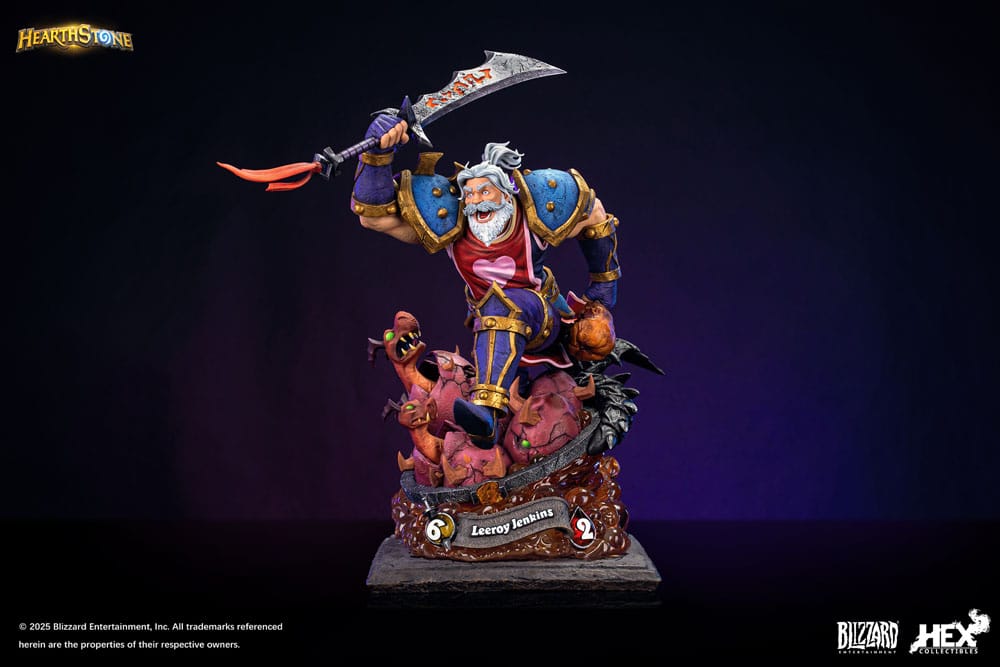 Hearthstone Statue 1/10 Leeroy Jenkins 25 cm Scalefiguren Yokina
