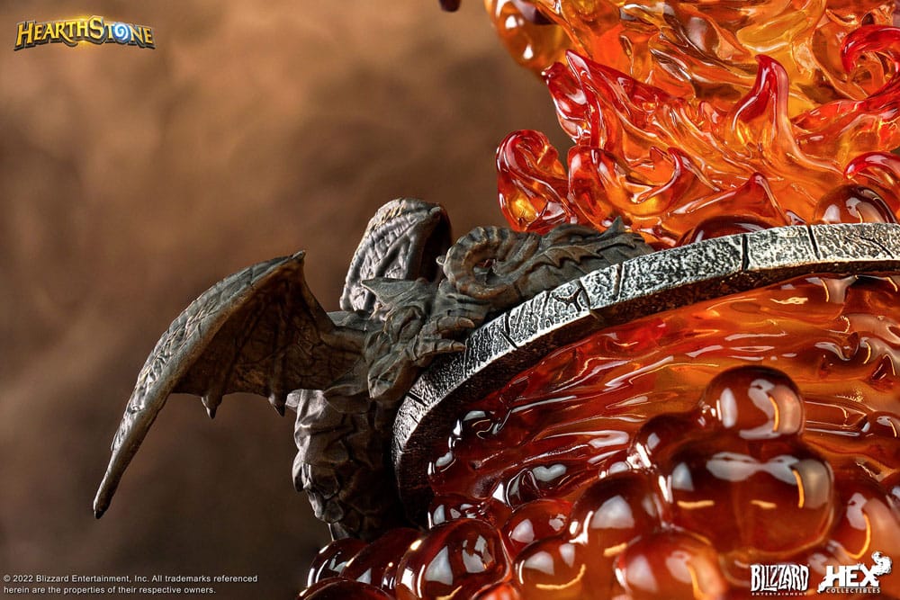 Hearthstone Statue Ragnaros the Firelord 27 cm Prizefiguren Yokina