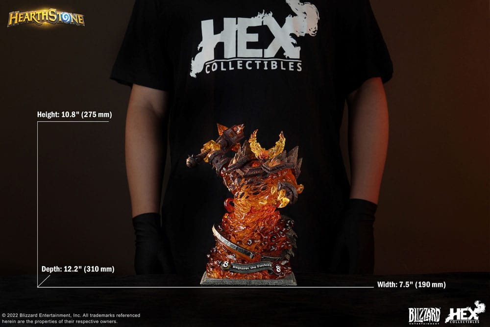 Hearthstone Statue Ragnaros the Firelord 27 cm Prizefiguren Yokina