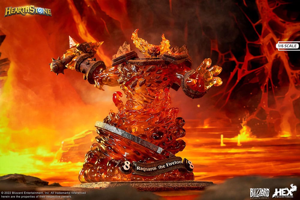 Hearthstone Statue Ragnaros the Firelord 44 cm Scalefiguren Yokina