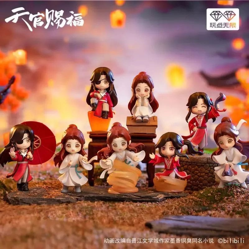 Heaven Official's Blessing Mini-Figuren Tian Guan Ci Fu Lucky To Meet You Series 9 cm Minifiguren Yokina