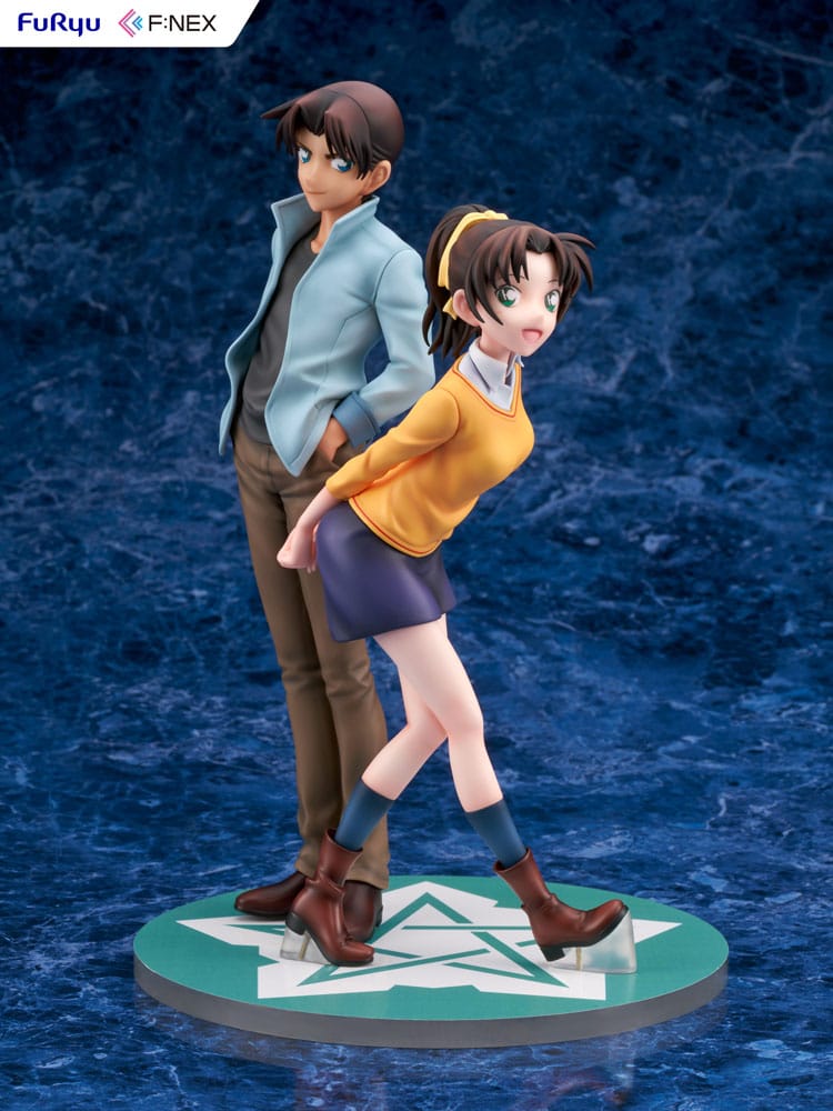 Heiji Hattori & Kazuha Toyama F:NEX PVC Statue 1/7 26 cm Detektiv Conan Scalefiguren Yokina